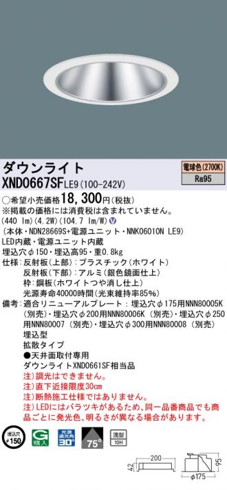 XND0667SFLE9