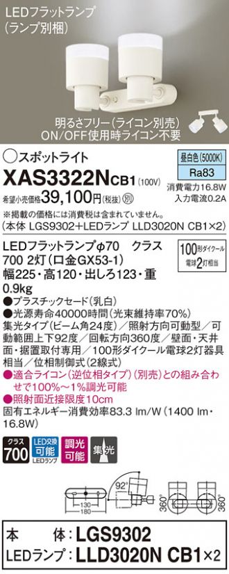 XAS3322NCB1