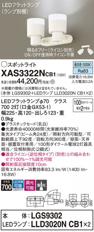 XAS3322NCB1