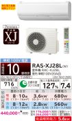 RAS-XJ28L-W