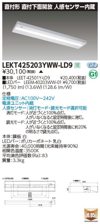 LEKT425203YWW-LD9